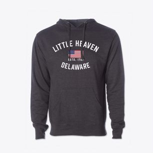 Little Heaven Delaware Patriot Cotton Hoodie Sweatshirt