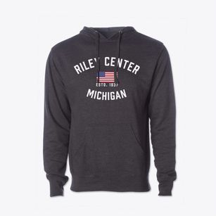 Riley Center Michigan Patriot Cotton Hoodie Sweatshirt