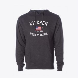 Kitchen West Virginia Patriot Cotton Hoodie Sweatshirt