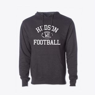 Hudson Wisconsin Football Cotton Hoodie Sweatshirt
