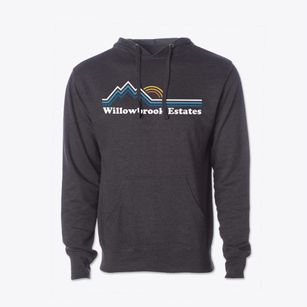Willowbrook Estates Alabama Mountain View Cotton Hoodie Sweatshirt