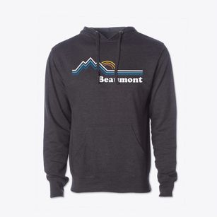 Beaumont Virginia Mountain View Cotton Hoodie Sweatshirt