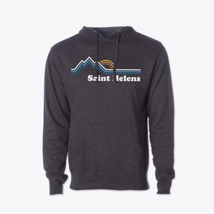 Saint Helens Washington Mountain View Cotton Hoodie Sweatshirt