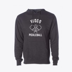 Wood Virginia Pickleball Cotton Hoodie Sweatshirt