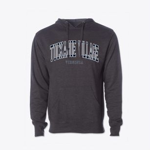 Tuckahoe Village Virginia Traditional Cotton Hoodie Sweatshirt