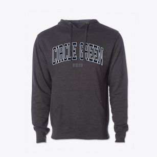 Circle Green Ohio Traditional Cotton Hoodie Sweatshirt