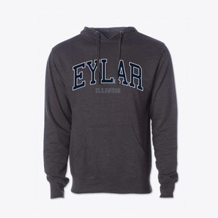 Eylar Illinois Traditional Cotton Hoodie Sweatshirt