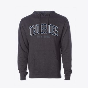 Two Brooks New York Traditional Cotton Hoodie Sweatshirt