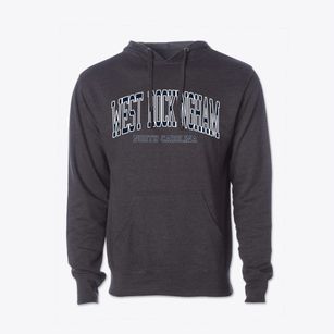 West Rockingham North Carolina Traditional Cotton Hoodie Sweatshirt