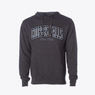 Coopers Falls New York Traditional Cotton Hoodie Sweatshirt