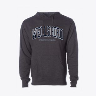 Wellsboro Pennsylvania Traditional Cotton Hoodie Sweatshirt