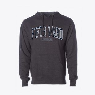 Fifth Ward Louisiana Traditional Cotton Hoodie Sweatshirt