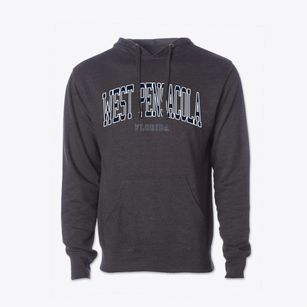 West Pensacola Florida Traditional Cotton Hoodie Sweatshirt
