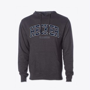 Hecker Illinois Traditional Cotton Hoodie Sweatshirt