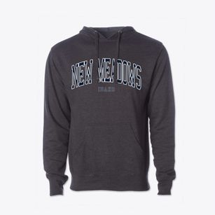 New Meadows Idaho Traditional Cotton Hoodie Sweatshirt