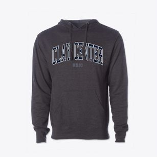 Clay Center Ohio Traditional Cotton Hoodie Sweatshirt