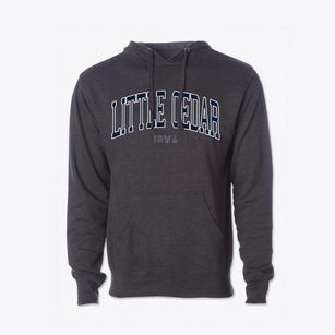 Little Cedar Iowa Traditional Cotton Hoodie Sweatshirt