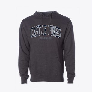 Castle Pines Colorado Traditional Cotton Hoodie Sweatshirt
