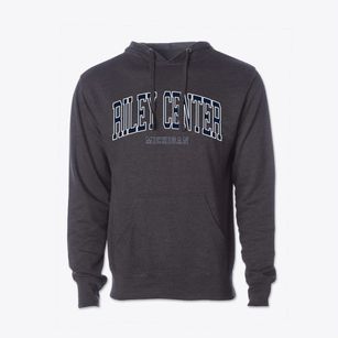 Riley Center Michigan Traditional Cotton Hoodie Sweatshirt