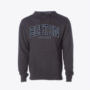 Boston Arkansas Traditional Cotton Hoodie Sweatshirt