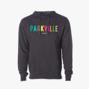 Parkville Missouri Color Pop Cotton Hoodie Sweatshirt