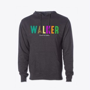 Walker Louisiana Color Pop Cotton Hoodie Sweatshirt