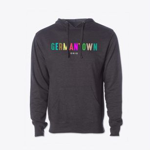 Germantown Ohio Color Pop Cotton Hoodie Sweatshirt
