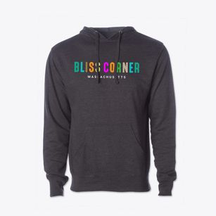 Bliss Corner Massachusetts Color Pop Cotton Hoodie Sweatshirt