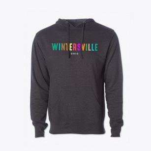 Wintersville Ohio Color Pop Cotton Hoodie Sweatshirt