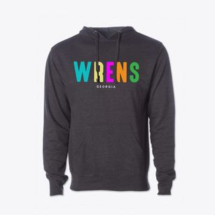 Wrens Georgia Color Pop Cotton Hoodie Sweatshirt