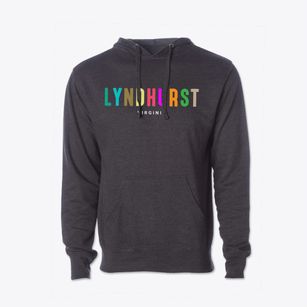 Lyndhurst Virginia Color Pop Cotton Hoodie Sweatshirt
