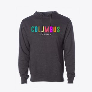 Columbus New Mexico Color Pop Cotton Hoodie Sweatshirt