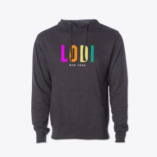 Lodi New York Color Pop Cotton Hoodie Sweatshirt