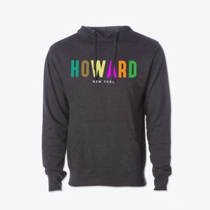 Howard New York Color Pop Cotton Hoodie Sweatshirt