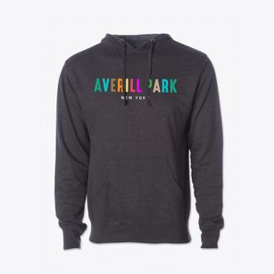 Averill Park New York Color Pop Cotton Hoodie Sweatshirt