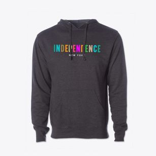 Independence New York Color Pop Cotton Hoodie Sweatshirt