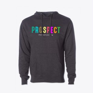 Prospect Pennsylvania Color Pop Cotton Hoodie Sweatshirt