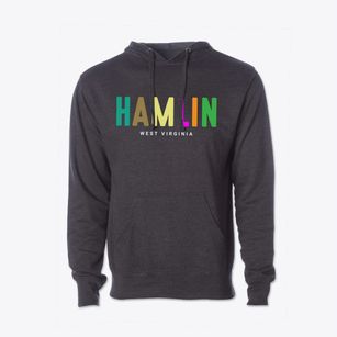 Hamlin West Virginia Color Pop Cotton Hoodie Sweatshirt