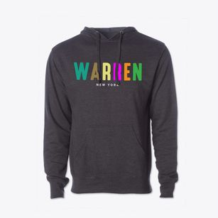 Warren New York Color Pop Cotton Hoodie Sweatshirt