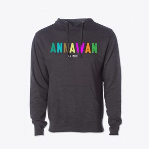 Annawan Illinois Color Pop Cotton Hoodie Sweatshirt
