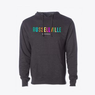 Russellville Missouri Color Pop Cotton Hoodie Sweatshirt