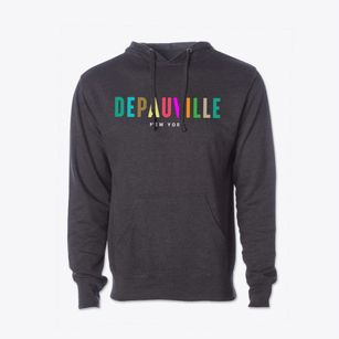 Depauville New York Color Pop Cotton Hoodie Sweatshirt