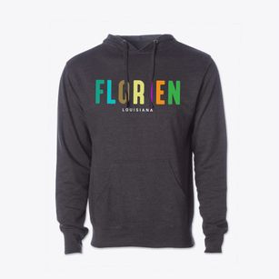 Florien Louisiana Color Pop Cotton Hoodie Sweatshirt