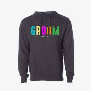 Groom Texas Color Pop Cotton Hoodie Sweatshirt