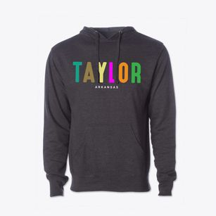 Taylor Arkansas Color Pop Cotton Hoodie Sweatshirt
