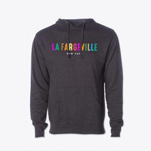 La Fargeville New York Color Pop Cotton Hoodie Sweatshirt