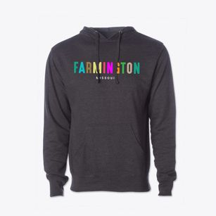 Farmington Missouri Color Pop Cotton Hoodie Sweatshirt
