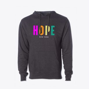 Hope New York Color Pop Cotton Hoodie Sweatshirt