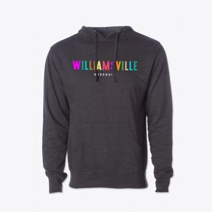 Williamsville Missouri Color Pop Cotton Hoodie Sweatshirt