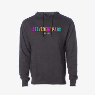 Belvedere Park Georgia Color Pop Cotton Hoodie Sweatshirt